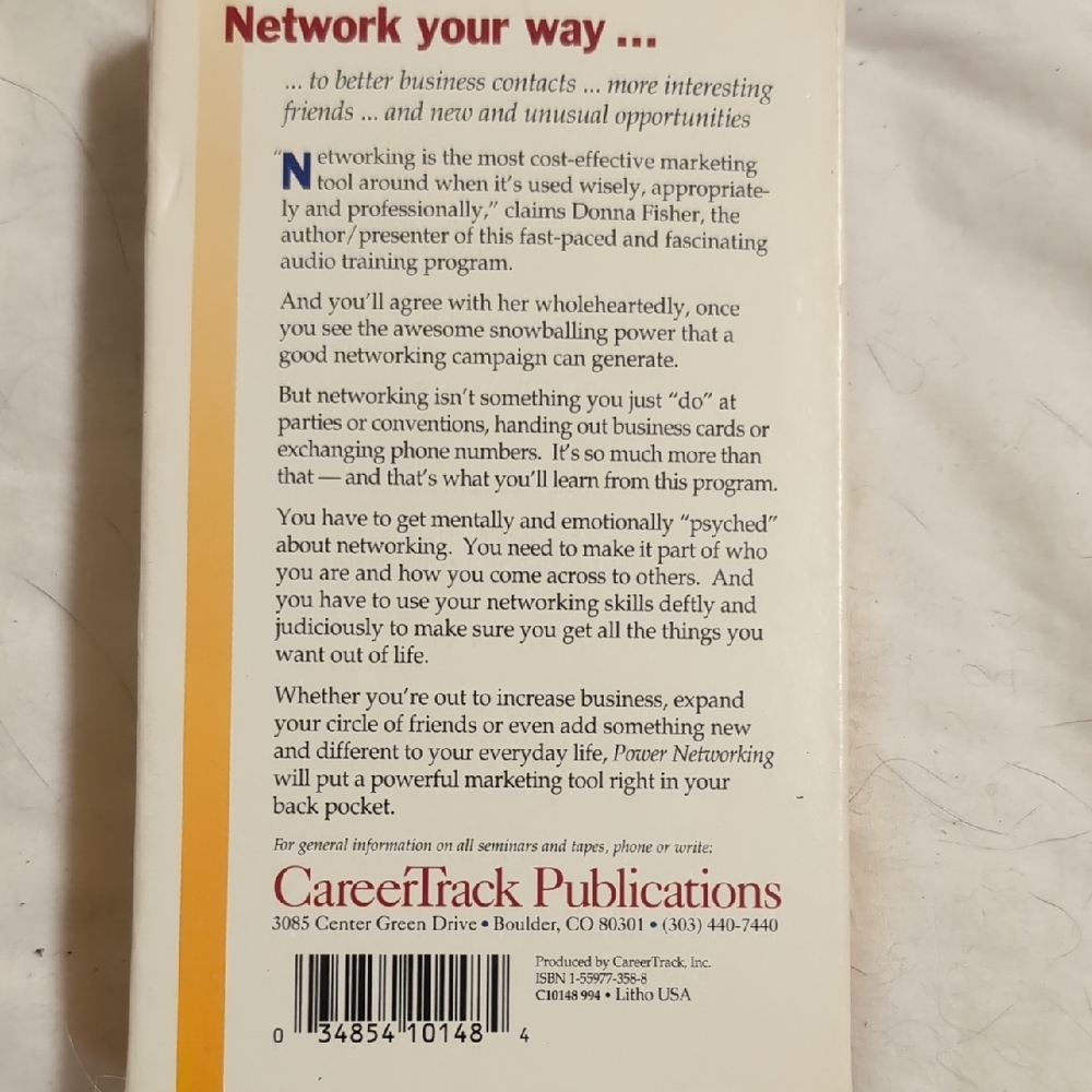 Power Networking Audiocassette Program - Picture 2 of 8